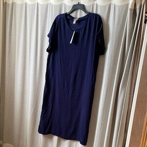 Chico's Navy Midi Dress